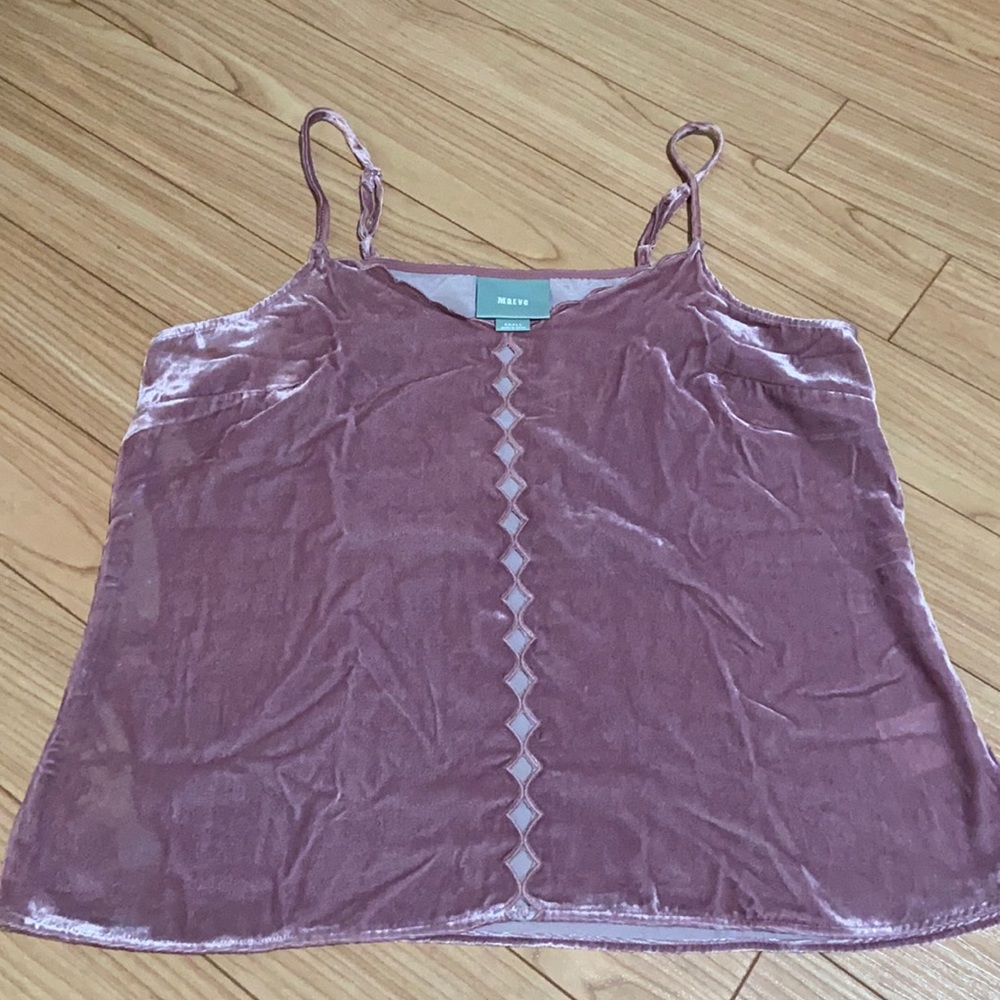 Lavender Velvet Cami